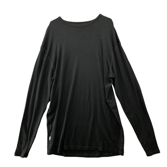 Minus 33 100% Merino Wool Long Sleeve T Shirt Mens 3XLT 3XT Black Base Layer - Picture 1 of 10